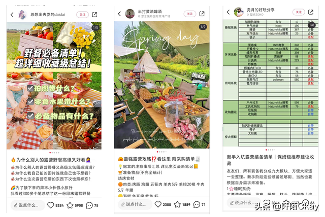 全民露营热潮趋势！如何在小红书种草推广？-第5张图片-90博客网