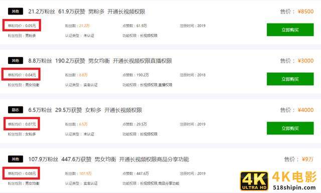 揭秘抖音号交易市场：同时养200多个账号，一个粉丝仅值几分钱-第9张图片-90博客网