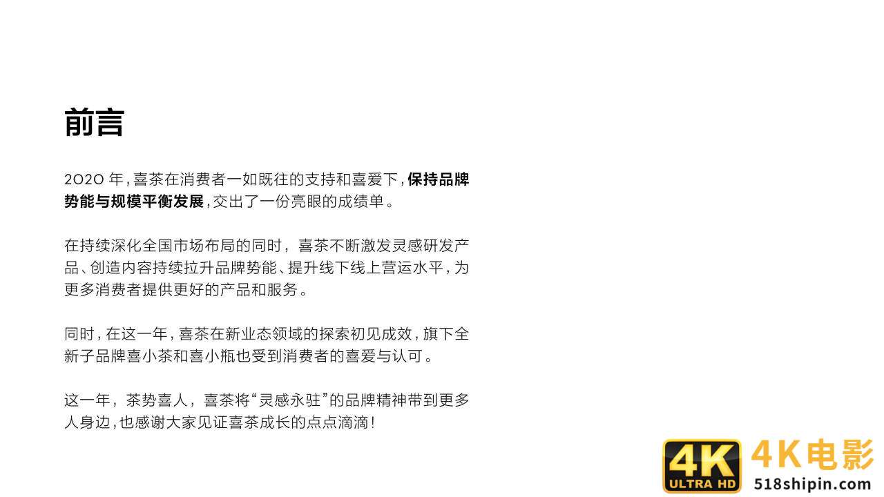 喜茶2020年度报告：茶势喜人，灵感永驻-第2张图片-90博客网