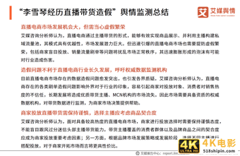 “李雪琴经历直播带货造假”事件舆情监测报告-第19张图片-90博客网