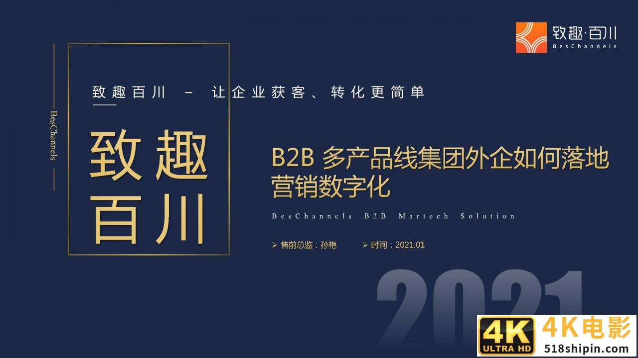B2B多产品线集团外企如何落地营销数字化（报告）-第1张图片-90博客网