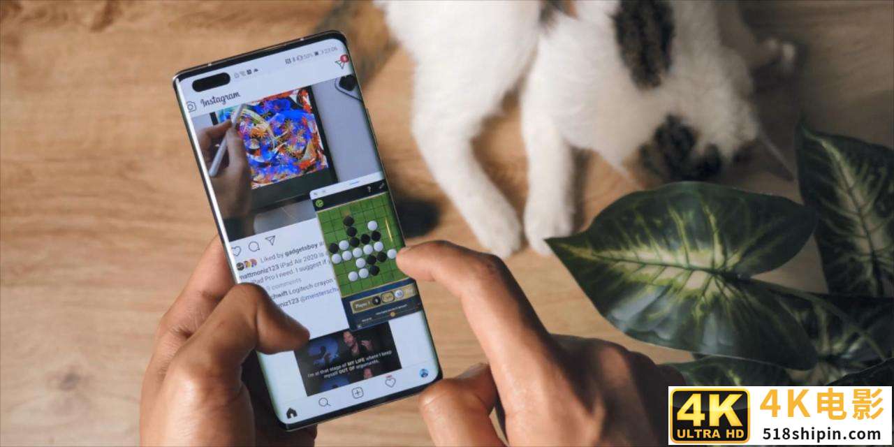 华为Mate40Pro真机开箱：星环徕卡四摄+麒麟9000-第5张图片-90博客网