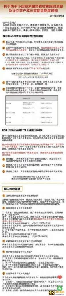 快手小店佣金扣收费标准，快手小店里的推广是怎么收费的？-第1张图片-90博客网
