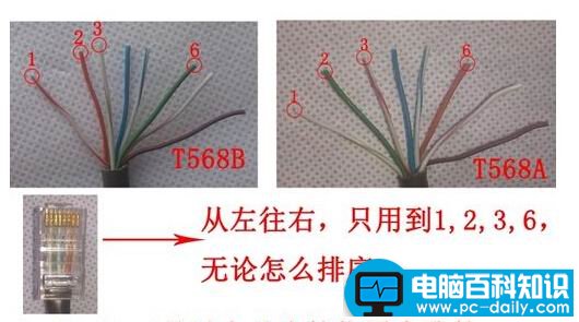 小编秘诀传授之四芯网线接法-第1张图片-90博客网