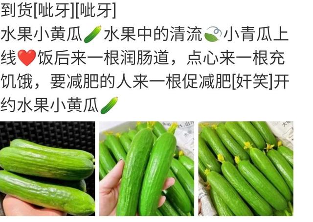 水果文案：卖小黄瓜水果的文案，小黄瓜水果图片文案-第2张图片-90博客网
