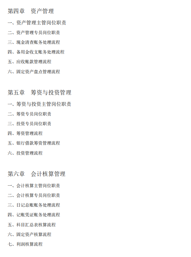 一广东28岁女会计，做的财务制度和流程（完整版），详细又清晰-第4张图片-90博客网