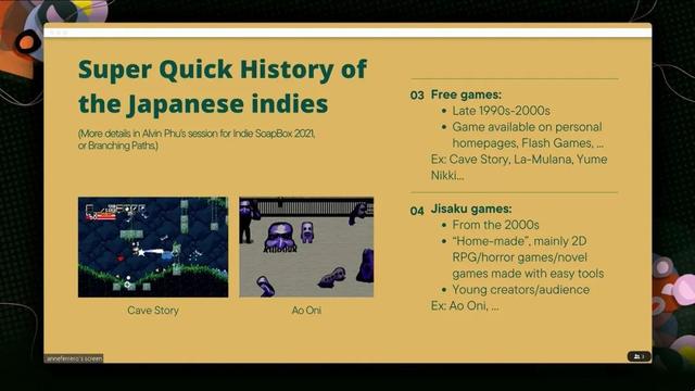 「GDC2022」 日本独立游戏开发的概况及面向跨文化市场的挑战-第5张图片-90博客网
