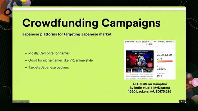 「GDC2022」 日本独立游戏开发的概况及面向跨文化市场的挑战-第13张图片-90博客网