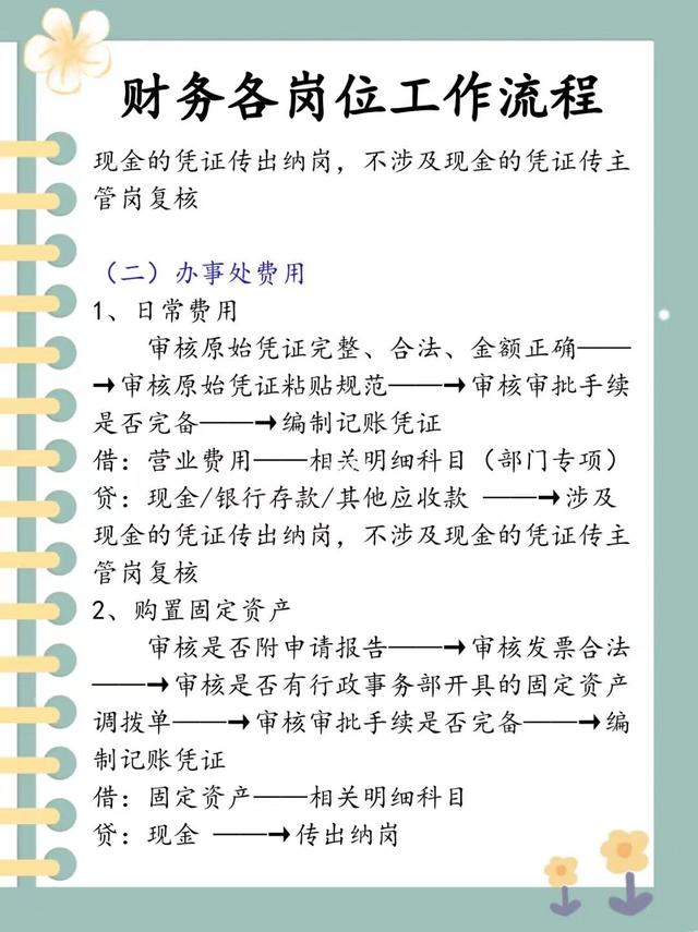 财务经理直言：不知道财务工作流程的统统不用，附财务各岗位流程-第4张图片-90博客网