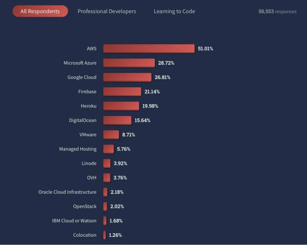 Stack Overflow 2022 报告:亚马逊云科技的软件开发“武器库”-第3张图片-90博客网 Stack Overflow 2022 报告:亚马逊云科技的软件开发“武器库”-第3张图片-90博客网