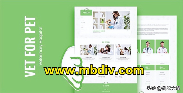 #模板空间#绿色Bootstrap宠物医院兽医网站H5模板 | Bootstrap模板-第1张图片-90博客网 #模板空间#绿色Bootstrap宠物医院兽医网站H5模板 | Bootstrap模板-第1张图片-90博客网